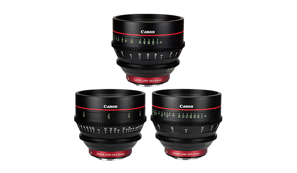 Canon EF Cenema Prime Lens Kit budsjett