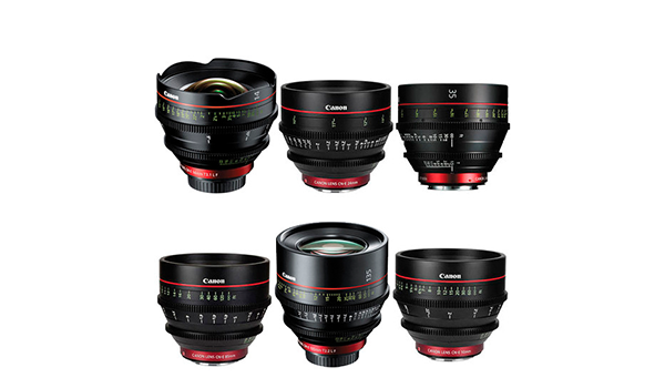 Canon EF Cinema Prime Lens Kit full